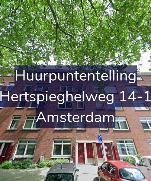 Foto gevel Huurpuntentelling voor Hertspieghelweg 14-1, Amsterdam