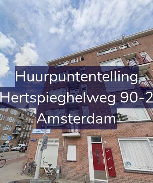Foto gevel Huurpuntentelling voor Hertspieghelweg 90-2, Amsterdam