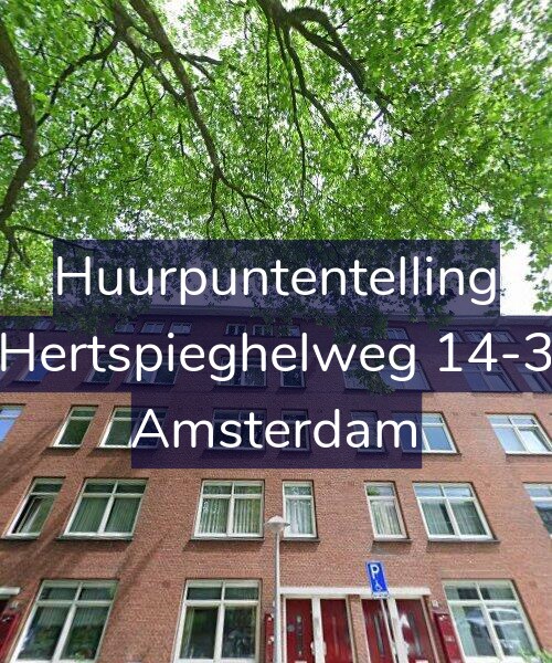Foto gevel Huurpuntentelling voor Hertspieghelweg 14-3, Amsterdam