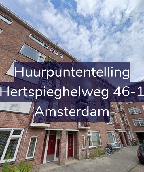 Foto gevel Huurpuntentelling voor Hertspieghelweg 46-1, Amsterdam