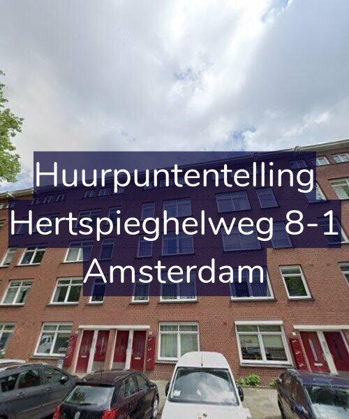 Foto gevel Huurpuntentelling voor Hertspieghelweg 8-1, Amsterdam