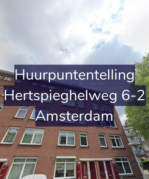 Foto gevel Huurpuntentelling voor Hertspieghelweg 6-2, Amsterdam