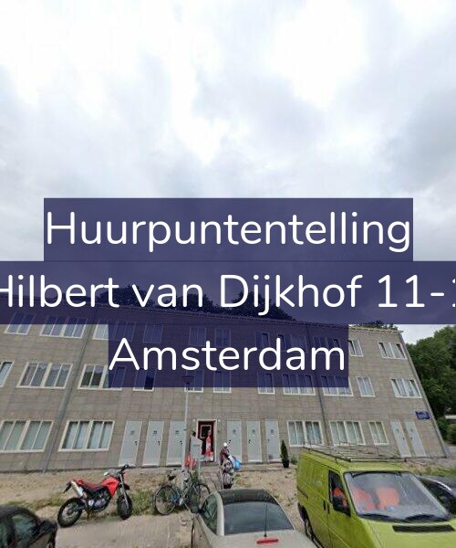 Foto gevel Huurpuntentelling voor Hilbert van Dijkhof 11-1, Amsterdam