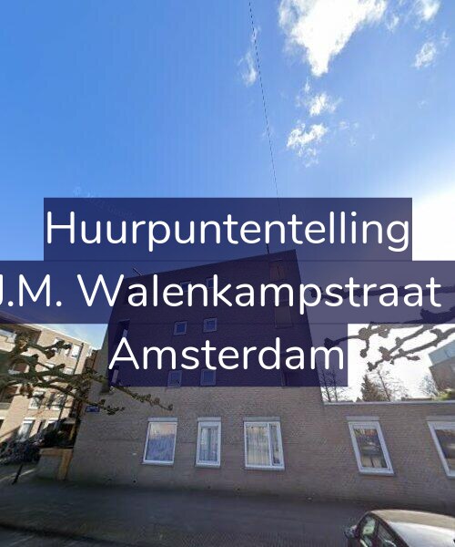 Foto gevel Huurpuntentelling voor H.J.M. Walenkampstraat 37, Amsterdam
