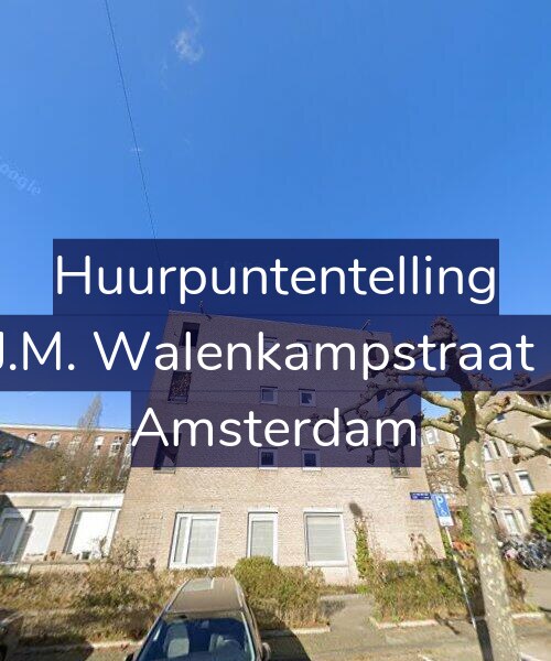 Foto gevel Huurpuntentelling voor H.J.M. Walenkampstraat 65, Amsterdam