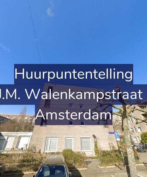 Foto gevel Huurpuntentelling voor H.J.M. Walenkampstraat 63, Amsterdam