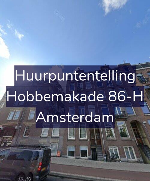 Foto gevel Huurpuntentelling voor Hobbemakade 86-H, Amsterdam