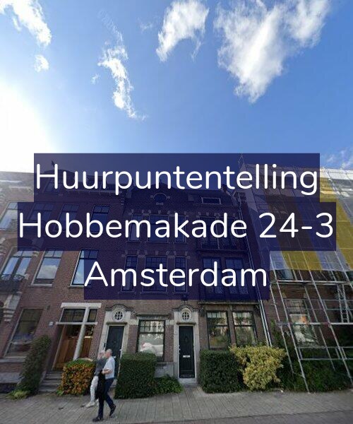 Foto gevel Huurpuntentelling voor Hobbemakade 24-3, Amsterdam