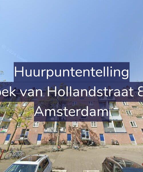 Foto gevel Huurpuntentelling voor Hoek van Hollandstraat 8-1, Amsterdam