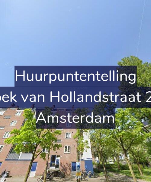 Foto gevel Huurpuntentelling voor Hoek van Hollandstraat 2-3, Amsterdam