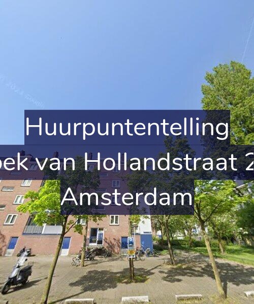 Foto gevel Huurpuntentelling voor Hoek van Hollandstraat 2-4, Amsterdam