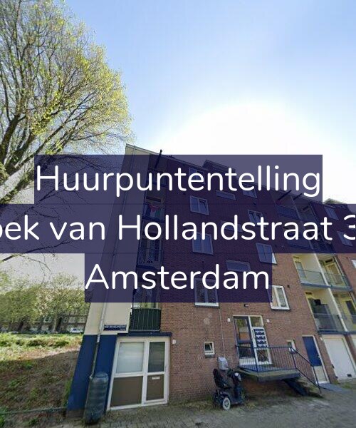 Foto gevel Huurpuntentelling voor Hoek van Hollandstraat 3-1, Amsterdam