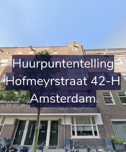 Foto gevel Huurpuntentelling voor Hofmeyrstraat 42-H, Amsterdam