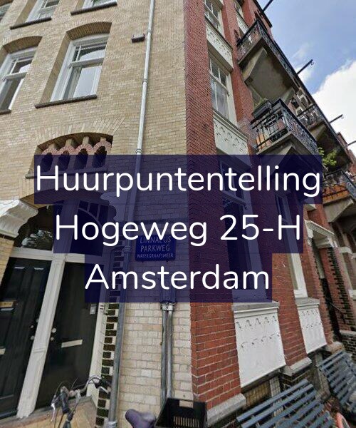 Foto gevel Huurpuntentelling voor Hogeweg 25-H, Amsterdam