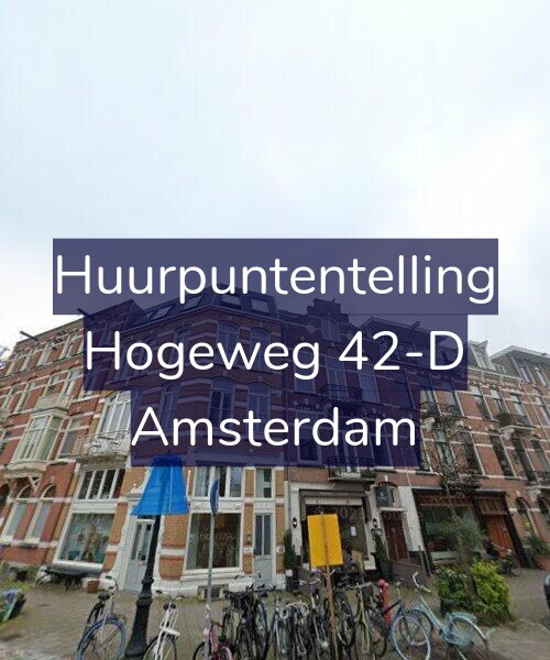 Foto gevel Huurpuntentelling voor Hogeweg 42-D, Amsterdam