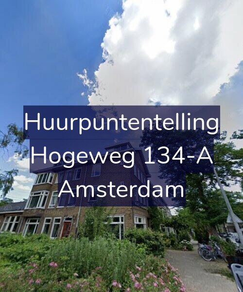 Foto gevel Huurpuntentelling voor Hogeweg 134-A, Amsterdam