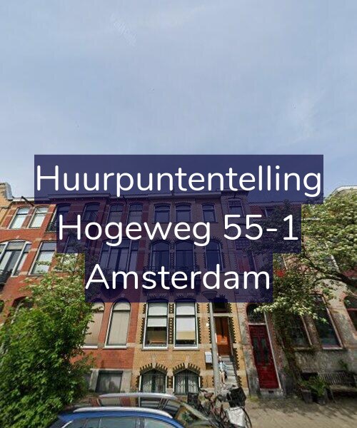 Foto gevel Huurpuntentelling voor Hogeweg 55-1, Amsterdam