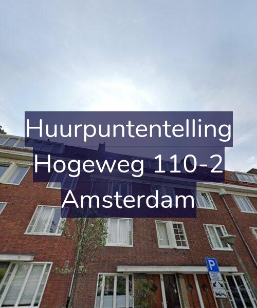 Foto gevel Huurpuntentelling voor Hogeweg 110-2, Amsterdam