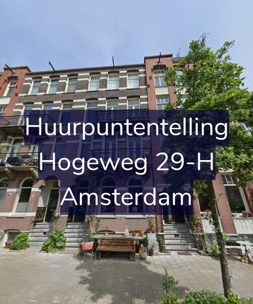 Foto gevel Huurpuntentelling voor Hogeweg 29-H, Amsterdam