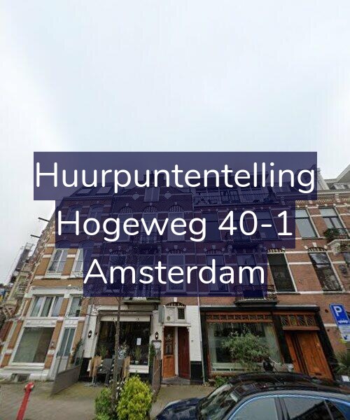 Foto gevel Huurpuntentelling voor Hogeweg 40-1, Amsterdam