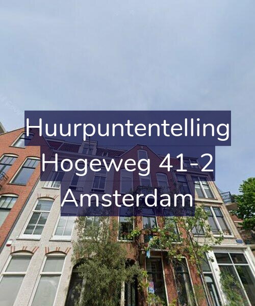Foto gevel Huurpuntentelling voor Hogeweg 41-2, Amsterdam