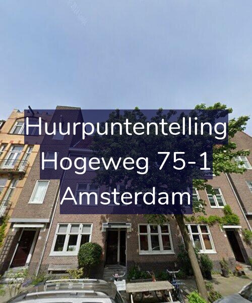 Foto gevel Huurpuntentelling voor Hogeweg 75-1, Amsterdam