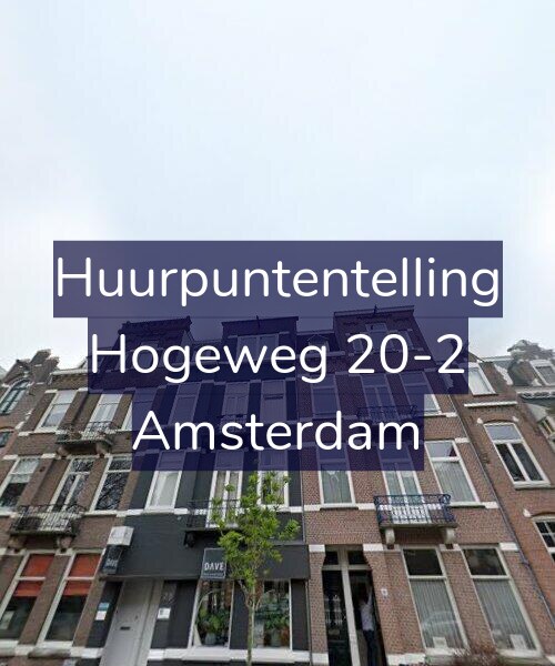 Foto gevel Huurpuntentelling voor Hogeweg 20-2, Amsterdam