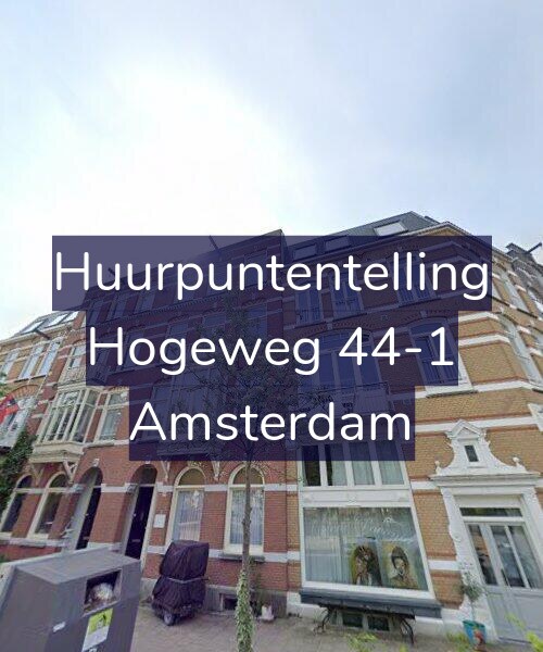 Foto gevel Huurpuntentelling voor Hogeweg 44-1, Amsterdam