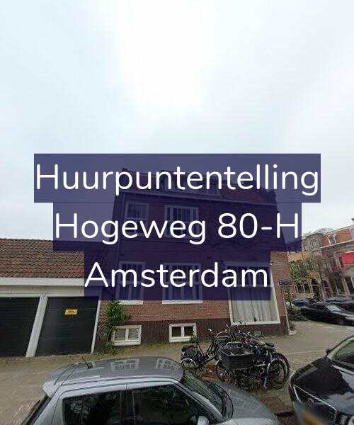 Foto gevel Huurpuntentelling voor Hogeweg 80-H, Amsterdam
