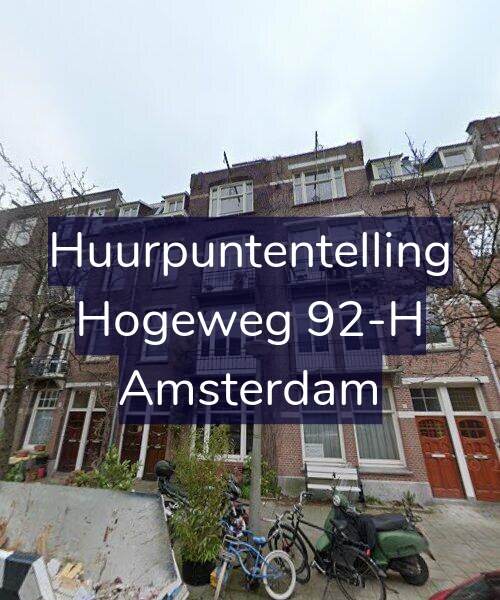 Foto gevel Huurpuntentelling voor Hogeweg 92-H, Amsterdam