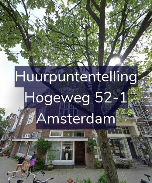 Foto gevel Huurpuntentelling voor Hogeweg 52-1, Amsterdam