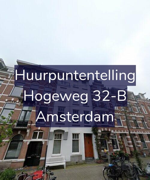 Foto gevel Huurpuntentelling voor Hogeweg 32-B, Amsterdam