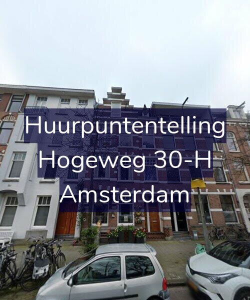 Foto gevel Huurpuntentelling voor Hogeweg 30-H, Amsterdam