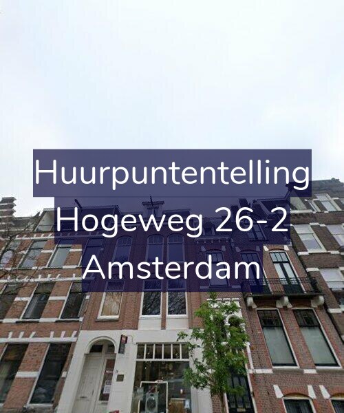 Foto gevel Huurpuntentelling voor Hogeweg 26-2, Amsterdam