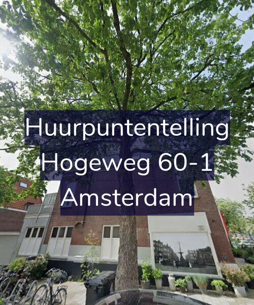 Foto gevel Huurpuntentelling voor Hogeweg 60-1, Amsterdam