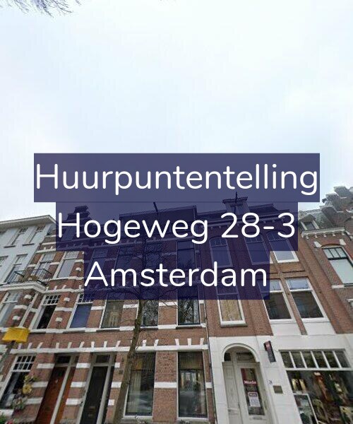 Foto gevel Huurpuntentelling voor Hogeweg 28-3, Amsterdam
