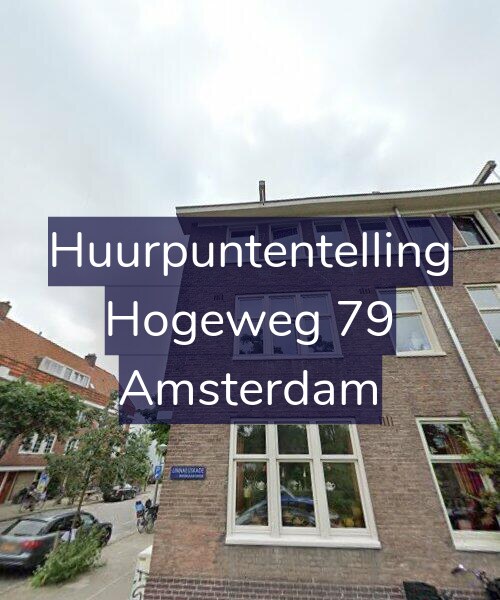 Foto gevel Huurpuntentelling voor Hogeweg 79, Amsterdam