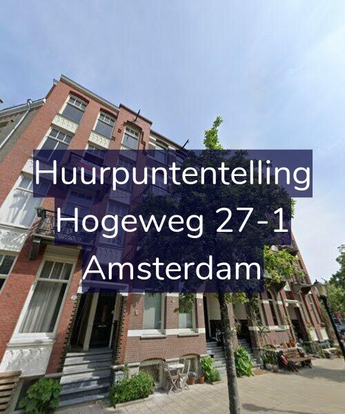 Foto gevel Huurpuntentelling voor Hogeweg 27-1, Amsterdam