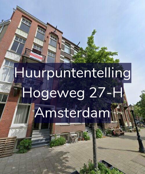 Foto gevel Huurpuntentelling voor Hogeweg 27-H, Amsterdam