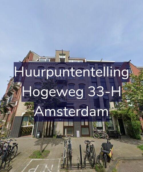 Foto gevel Huurpuntentelling voor Hogeweg 33-H, Amsterdam