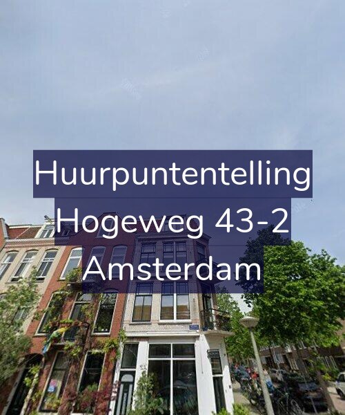 Foto gevel Huurpuntentelling voor Hogeweg 43-2, Amsterdam