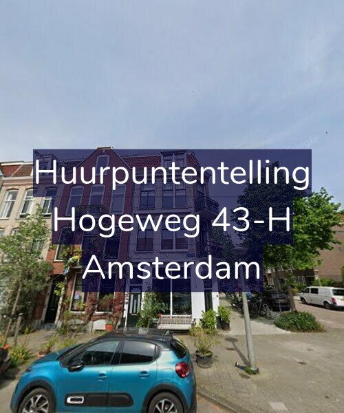 Foto gevel Huurpuntentelling voor Hogeweg 43-H, Amsterdam