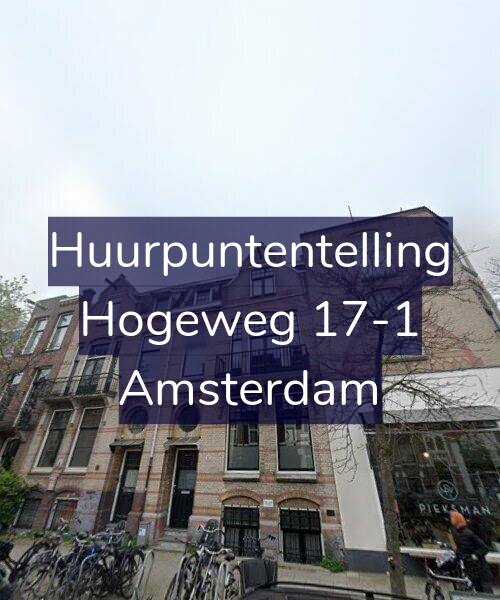 Foto gevel Huurpuntentelling voor Hogeweg 17-1, Amsterdam