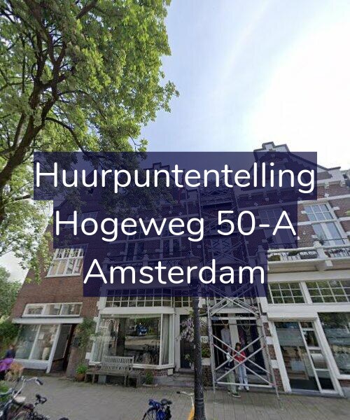 Foto gevel Huurpuntentelling voor Hogeweg 50-A, Amsterdam