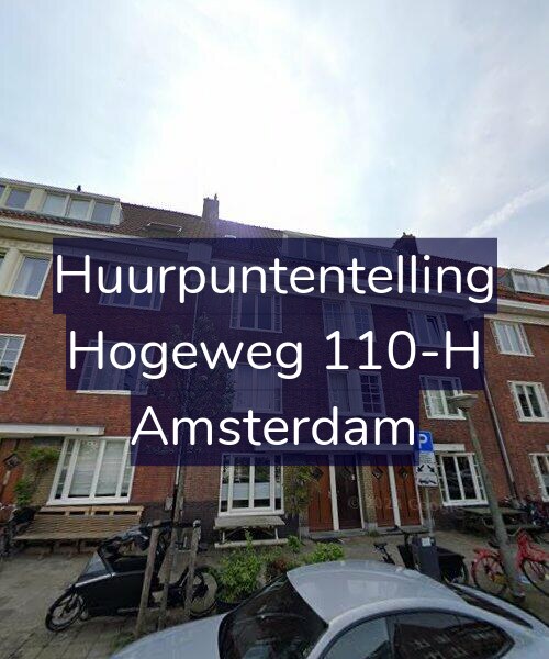 Foto gevel Huurpuntentelling voor Hogeweg 110-H, Amsterdam