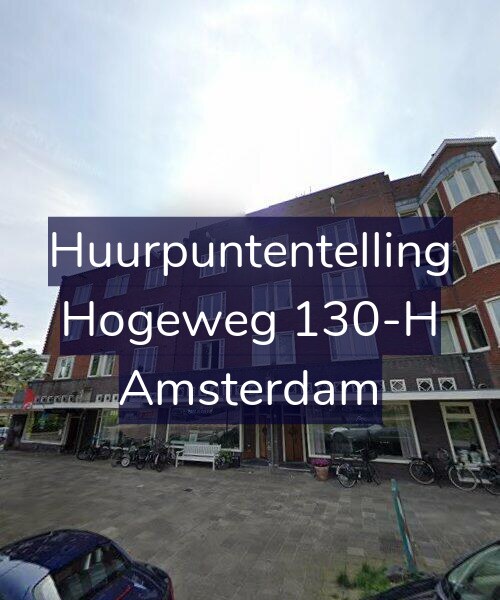 Foto gevel Huurpuntentelling voor Hogeweg 130-H, Amsterdam