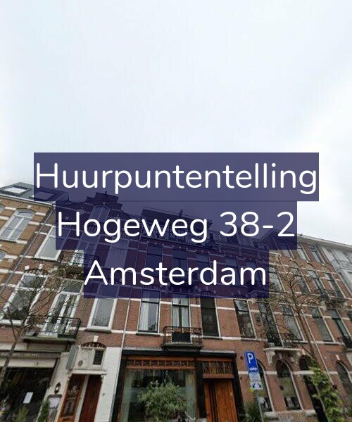 Foto gevel Huurpuntentelling voor Hogeweg 38-2, Amsterdam