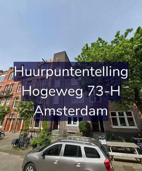 Foto gevel Huurpuntentelling voor Hogeweg 73-H, Amsterdam