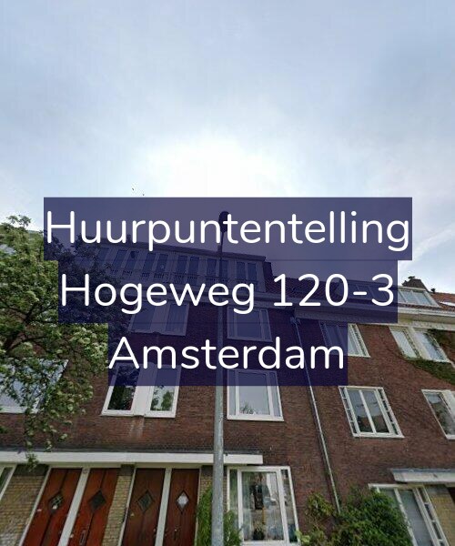 Foto gevel Huurpuntentelling voor Hogeweg 120-3, Amsterdam