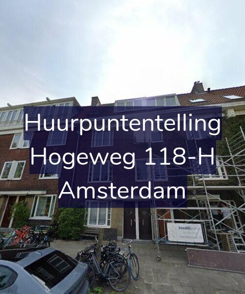 Foto gevel Huurpuntentelling voor Hogeweg 118-H, Amsterdam